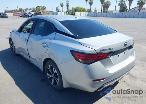 2022 Nissan Sentra Sv Xtronic Cvt from USA, damaged, VIN 3N1AB8CV9NY220001